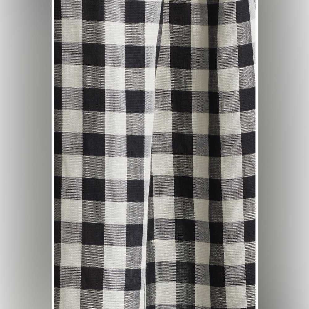 Doen Leslie Gingham Pleated Maxi Dress in Marilyn Plaid, Size Small - Picture 7 of 10